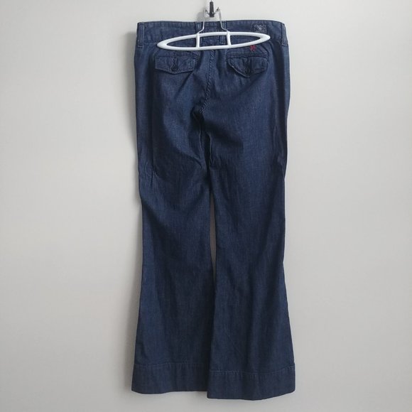 Y2K Lucky Brand low rise flare jeans denim size 4 27 Kinzie Trouser - Picture 4 of 16